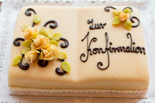 konfirmation, torte